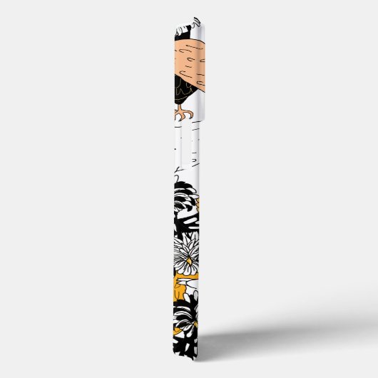 Niedliche polnische Hühner Case-Mate iPhone Hülle (Rückseite / Rechts)