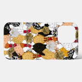 Niedliche polnische Hühner Case-Mate iPhone Hülle (Rückseite (Horizontal))