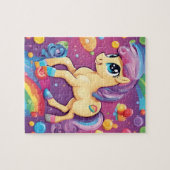 Niedliche Pony Puzzle (Horizontal)