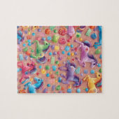 Niedliche Pony Puzzle (Horizontal)