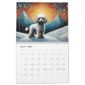 Niedliche Poodles Kalender (Mär 2027)