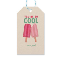 Niedliche Popsicles Summer Gift Tag