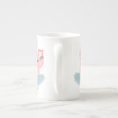 Niedliche Porzellantasse (Rückseite)