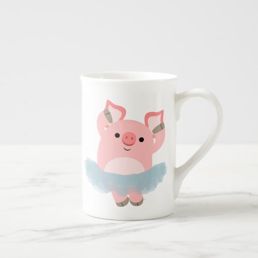 Niedliche Porzellantasse (Rechts)