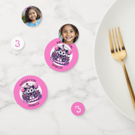 Niedliche Possum Personalisierte Girl's Birthday G Konfetti