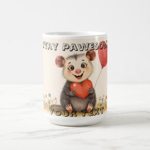 Niedliche Possum-Tasse - Pawesome Bleibe Kaffeetasse