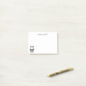 Niedliche Post - Anmerkungen für Lehrkräfte - Stud Post-it Klebezettel (Auf Schreibtisch)