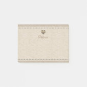 Niedliche Post mit Liebe Post-it Klebezettel (Vorderseite)