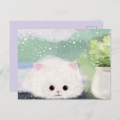 Niedliche Postkarte (Vorne/Hinten)