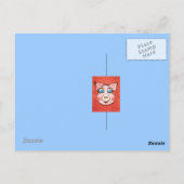 Niedliche Postkarte (Rückseite)