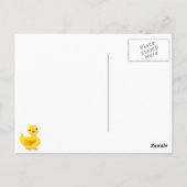 Niedliche Postkarte mit Entnahme (Rückseite)