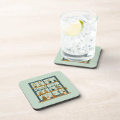 Niedliche Potty über Pflanze Getränkeuntersetzer (Rechte Seite)