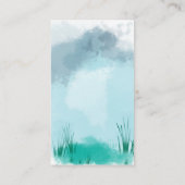 Niedliche Preisverlosung Begleitkarte (Rückseite)