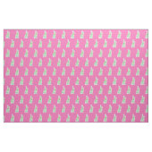 Niedliche Primroses Blumenmuster-Muster in Rosa Stoff (Fat Quarter (45,7 x 55,9 cm))