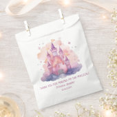 Niedliche Princess Burg Girl del Malcantone Geschenktütchen (Ausgeschnitten)