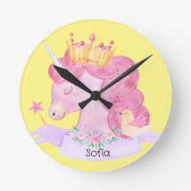 👑 Niedliche Princess Unicorn Individuelle Name