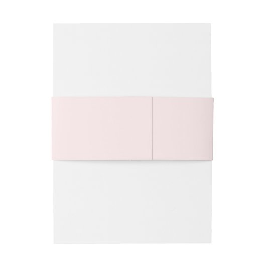 Niedliche Prinzessin Blush Pink Silver Baby Girl G Einladungsbanderole (Rückseitenbeispiel)