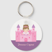 Niedliche Prinzessin Giro del Malcantone Schlüsselanhänger (Vorderseite)