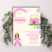 niedliche Prinzessin lebhaft bunt einzigartig quin Einladung