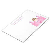 Niedliche Prinzessin Notizblock (angewinkelt)