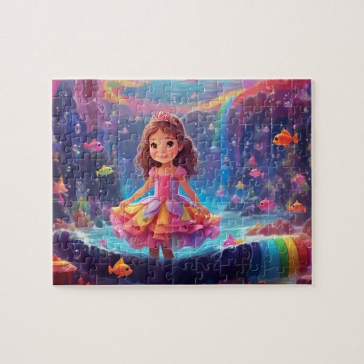 Niedliche Prinzessin Puzzle (Horizontal)