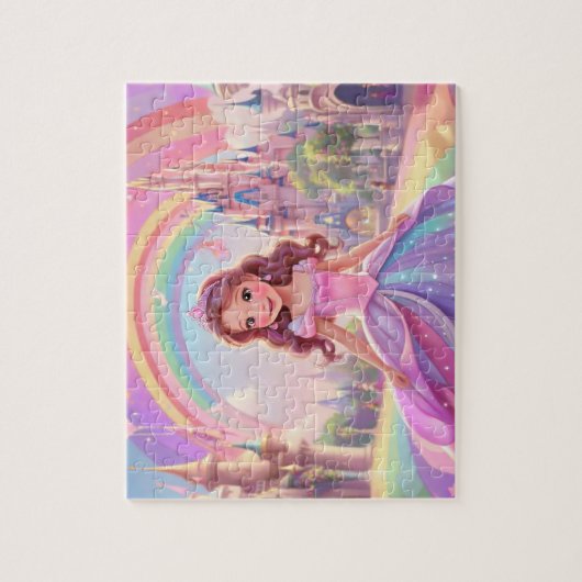 Niedliche Prinzessin Puzzle (Vertikal)