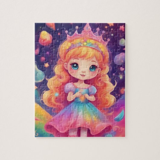 Niedliche Prinzessin Puzzle (Vertikal)