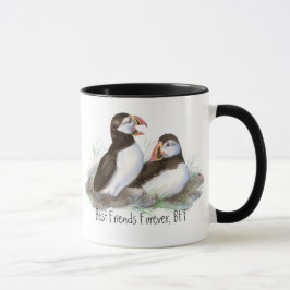 Niedliche Puffen, die besten Freunde für immer, BE Tasse