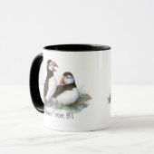 Niedliche Puffen, die besten Freunde für immer, BE Tasse (Vorderseite Links)