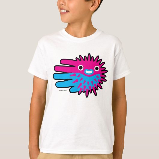Niedliche Puffer-Fische T-Shirt (Vorderseite)
