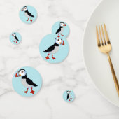 Niedliche Puffins Design Table Confetti Konfetti (Gruppe)