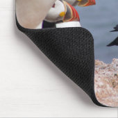 Niedliche Puffins Mousepad (Ecke)