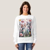 Niedliche Pullover-Designs Sweatshirt (Vorne ganz)