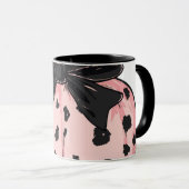 Niedliche Pumpen und Bows Rosa Coquette Tasse (VorderseiteRechts)