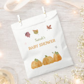 Niedliche Pumpkin Fall Baby Dusche Einladung Geschenktütchen (Ausgeschnitten)