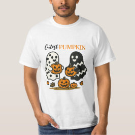 Niedliche Pumpkin-Geister T-Shirt
