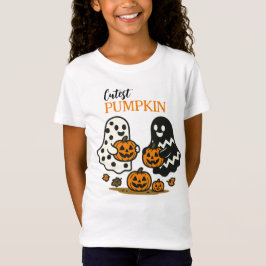 Niedliche Pumpkin-Geister T-Shirt