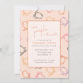 Niedliche Pumpkin in Patch Baby Shower Einladung (Vorderseite)