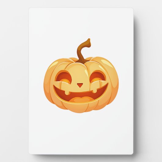 Niedliche Pumpkin Kürbislaterne Turtle Sea Hallowe Fotoplatte (Vorderseite)