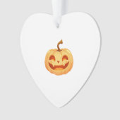 Niedliche Pumpkin Kürbislaterne Turtle Sea Hallowe Ornament (Vorderseite)