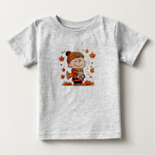  Niedliche Pumpkin Linus Fall Kleinkind & Baby T T-shirt