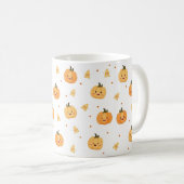 Niedliche Pumpkin-Parade-Tasse Kaffeetasse (VorderseiteRechts)