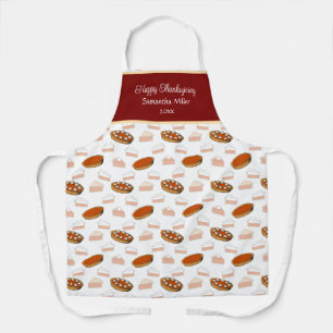 Niedliche Pumpkin Pies Pattern Erntedank Girft Ges Schürze