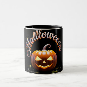 Niedliche Pumpkin-Tasse zu Halloween - Perfekt für Zweifarbige Tasse
