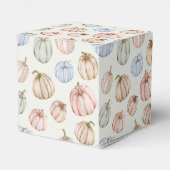 Niedliche Pumpkins Geschlechtsneutrale Babydusche Geschenkschachtel (Rückseite)