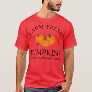 Niedliche Pumpkins glücklich Autumn Pumpkin Lover  T-Shirt