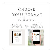 Niedliche Pumpkins Halloween Einladung