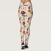 Niedliche Pumpkins Halloween Leggings (Rückseite)