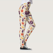 Niedliche Pumpkins Halloween Leggings (Rechts)