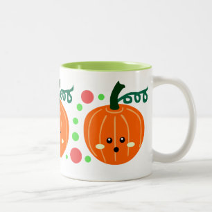Niedliche Pumpkins Zweifarbige Tasse